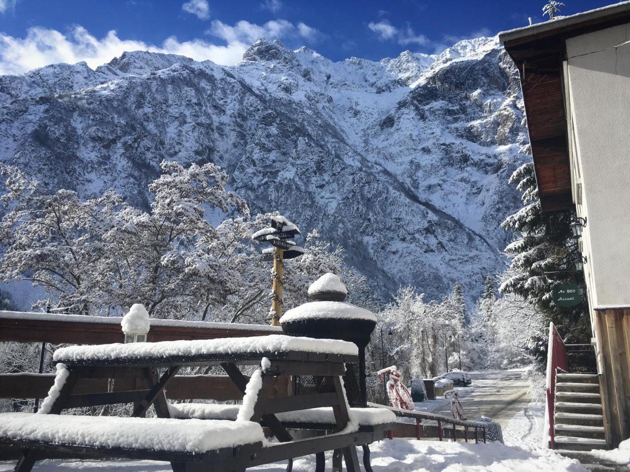 Hotel Au Bon Accueil Les Deux Alpes Zewnętrze zdjęcie
