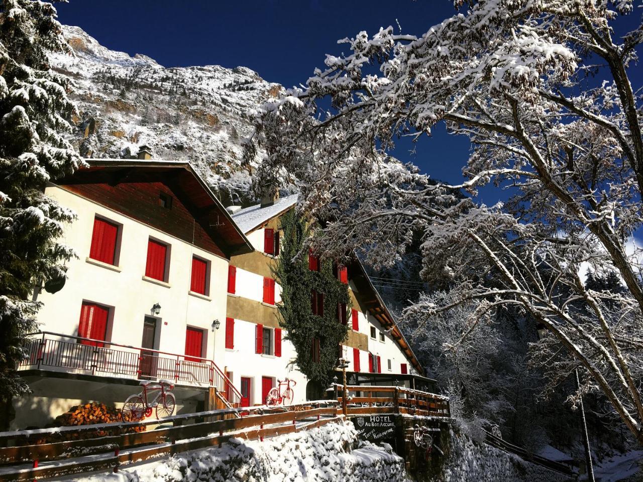 Hotel Au Bon Accueil Les Deux Alpes Zewnętrze zdjęcie